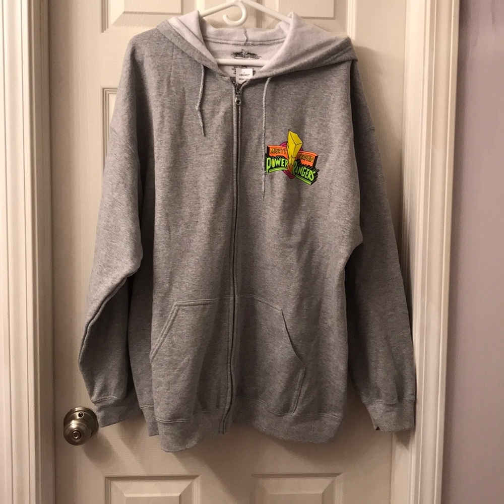 NWT Power Rangers Zip-Up Hoodie | XXL